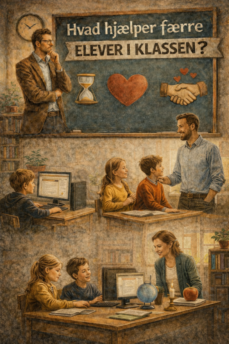 Hvad hjælper færre elever i klassen?